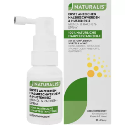 NATURALIS Munn- og halsspray, 20 ml