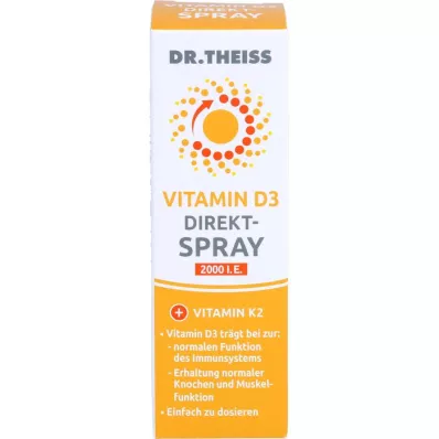 DR.THEISS Vitamin D3 direkte spray, 20 ml