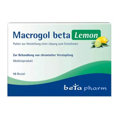 MACROGOL beta Lemon Plv.z.Her.e.Ls.zum Einnehmen, 10 stk MACROGOL beta Lemon Plv.z.Her.e.Ls.zum Einnehmen, 10 stk