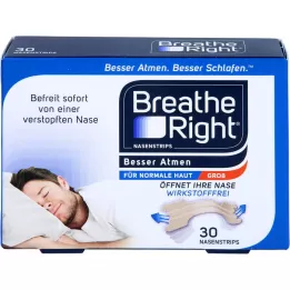 BESSER Breathe Breathe Right neseplaster, stort beige, 30 stk