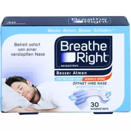 BESSER Breathe Breathe Right nasal pl. normal transp., 30 stk