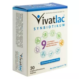 VIVATLAC SYNBIOTIKUM magsaftresistente kapsler, 30 stk