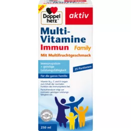 DOPPELHERZ Multi-Vitamins Immune Family flytende, 250 ml