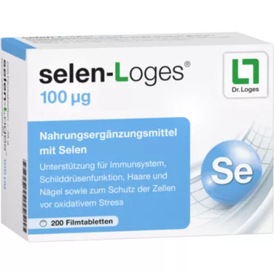 SELEN-LOGES 100 μg filmdrasjerte tabletter, 200 stk