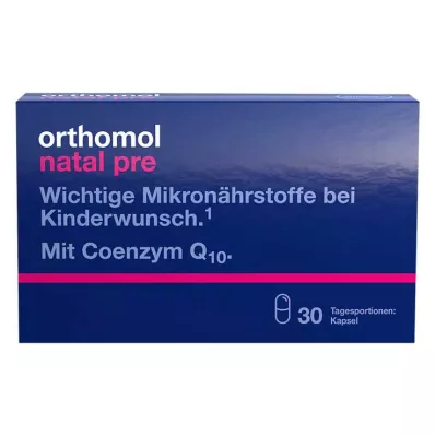 Orthomol Natal pre-kapsler, 30 stk