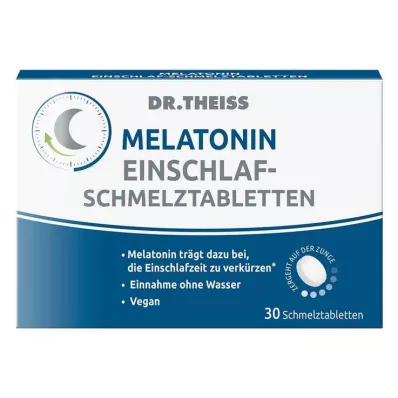 DR.THEISS Melatonin Sleep Melting Tablets, 30 stk DR.THEISS Melatonin Sleep Melting Tablets, 30 stk