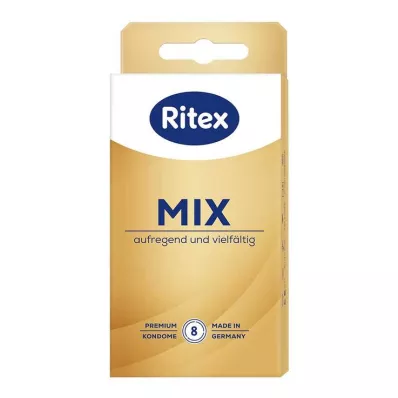RITEX Mix-kondomer, 8 stk RITEX Mix-kondomer, 8 stk