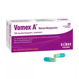 VOMEX A Kapsler med langsom frigivelse, 20 kapsler