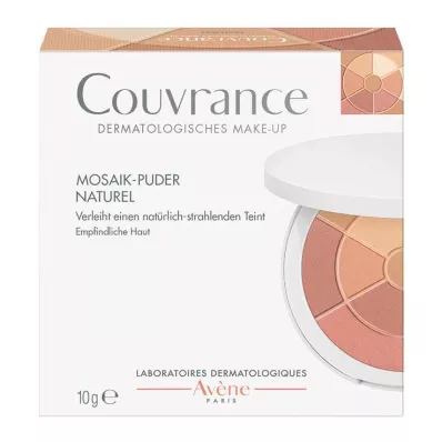Avene Couvrance mosaikkpulver naturlig med svamp, 10 g