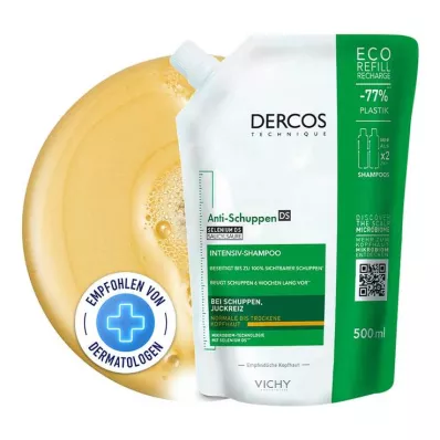 VICHY DERCOS Flasshindrende sjampo dry.scalp.NF, 500 ml VICHY DERCOS Flasshindrende sjampo dry.scalp.NF, 500 ml
