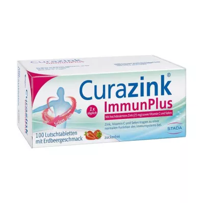 Curazink Immunplus pastiller, 100 stk Curazink Immunplus pastiller, 100 stk