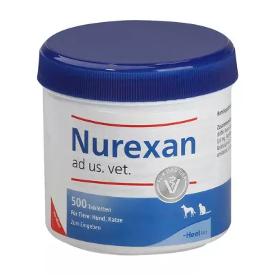 NUREXAN ad us.vet.tabletter, 500 stk NUREXAN ad us.vet.tabletter, 500 stk