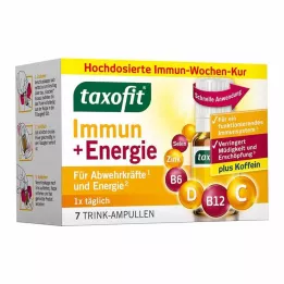 TAXOFIT Immune&Energy drikkeampuller, 7X10 ml