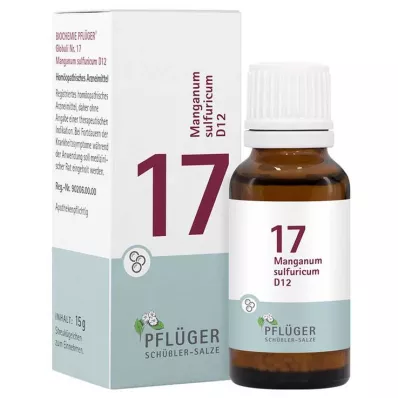 BIOCHEMIE Ploughmans Plaster 17 Manganum sulphuricum D 12 Gl., 15 g BIOCHEMIE Ploughmans Plaster 17 Manganum sulphuricum D 12 Gl., 15 g