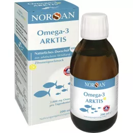 NORSAN Omega-3 Arctic med vitamin D3 flytende, 200 ml