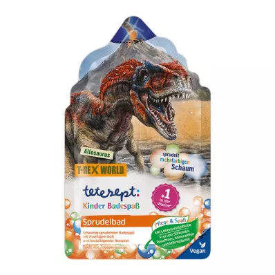 TETESEPT Barnas bademoro boblebad T-Rex World, 40 g