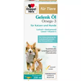 DOPPELHERZ for dyr Leddolje for hunder/katter, 250 ml