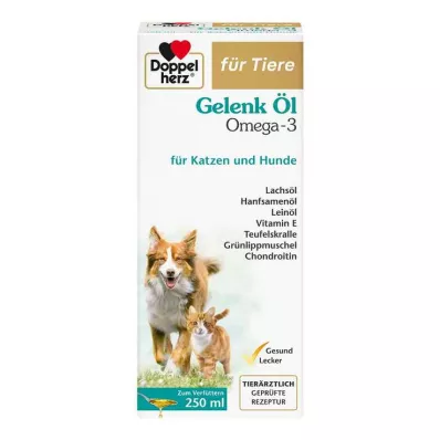 Doppelherz for dyr leddolje for hunder/katter, 250 ml