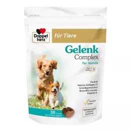 DOPPELHERZ for Animals Joint Complex Chews for Dogs, 30 stk