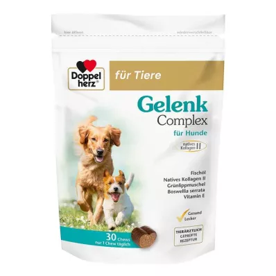 DOPPELHERZ for Animals Joint Complex Chews for Dogs, 30 stk DOPPELHERZ for Animals Joint Complex Chews for Dogs, 30 stk