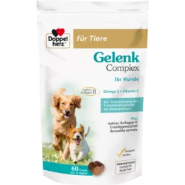 DOPPELHERZ for Animals Joint Complex Chews for Dogs, 60 stk