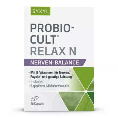 PROBIO-Cult Relax N Syxyl kapsler, 30 stk PROBIO-Cult Relax N Syxyl kapsler, 30 stk