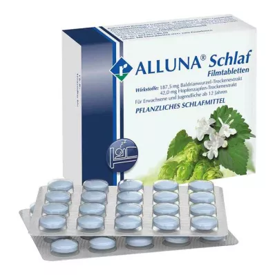 ALLUNA Sleep filmdrasjerte tabletter, 60 stk ALLUNA Sleep filmdrasjerte tabletter, 60 stk