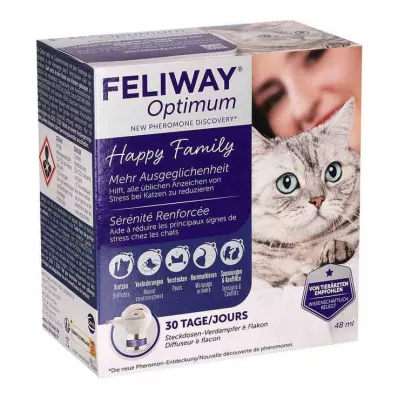 Feliway Optimum startsett for katter, 48 ml Feliway Optimum startsett for katter, 48 ml