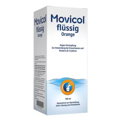MOVICOL flytende appelsin, 500 ml MOVICOL flytende appelsin, 500 ml