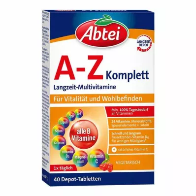 ABTEI A-Z Complete tabletter, 40 stk ABTEI A-Z Complete tabletter, 40 stk
