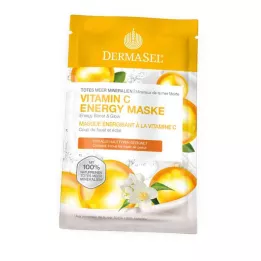 DERMASEL Dødehavet Vitamin C Energy Mask, 12 ml