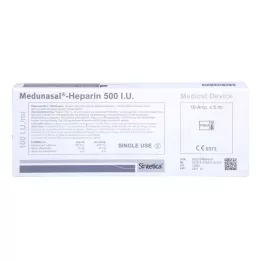 MEDUNASAL-Heparin 500 I.E. Ampuller, 10X5 ml