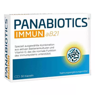 PANABIOTICS IMMUN aB21-kapsler, 30 stk PANABIOTICS IMMUN aB21-kapsler, 30 stk