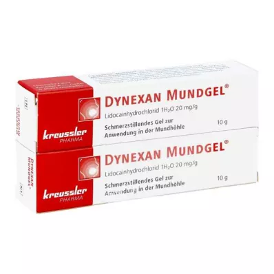 Dynexan munngelé (2x10 g) Dynexan munngelé (2x10 g)