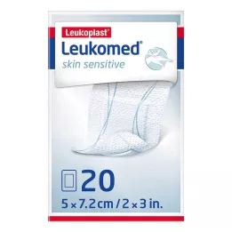 LEUKOMED hudsensitive sterile 5x7,2 cm, 20 stk