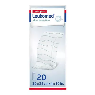 LEUKOMED hudsensitiv steril 10x25 cm, 20 stk LEUKOMED hudsensitiv steril 10x25 cm, 20 stk