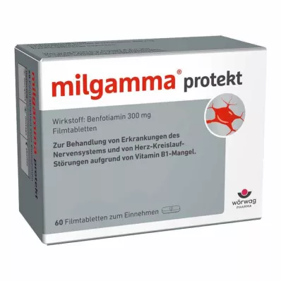 MILGAMMA protekt filmdrasjerte tabletter, 60 stk MILGAMMA protekt filmdrasjerte tabletter, 60 stk