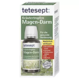 TETESEPT Urtedråper mage-tarm, 50 ml