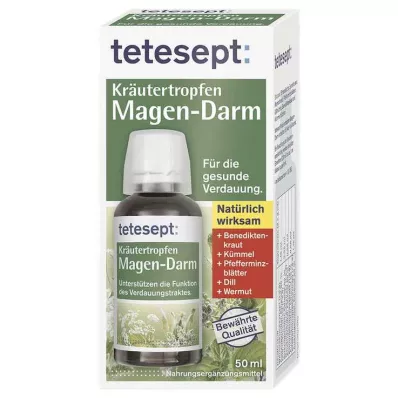 Tetesept urtedråper gastrointestinal, 50 ml Tetesept urtedråper gastrointestinal, 50 ml