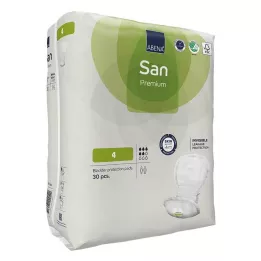 ABENA San 4 Premium-innlegg, 30 stk