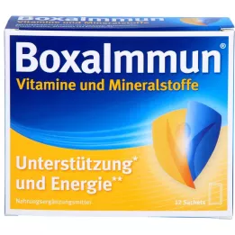 BOXAIMMUN Vitaminer og mineraler i poser, 12X6 g