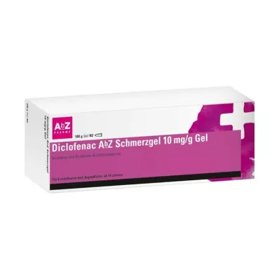 Diklofenak AbZ smertegel 10 mg/g gel, 100 g Diklofenak AbZ smertegel 10 mg/g gel, 100 g