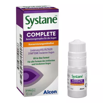 SYSTANE COMPLETE Smørevæske for øyet uten konserveringsmiddel, 10 ml SYSTANE COMPLETE Smørevæske for øyet uten konserveringsmiddel, 10 ml