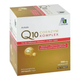 COENZYM Q10 100 mg kapsler + vitaminer + mineraler, 240 stk