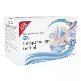 H&amp;S Organisk avspenningsfilterpose, 20X1,8 g