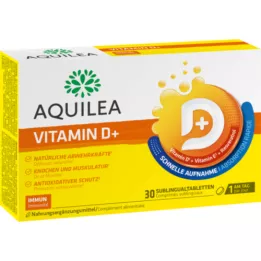 AQUILEA Vitamin D+ tabletter, 30 stk