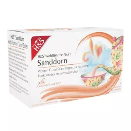 H&S Havtorn med vitamin C og selen filterpose, 20X2,5 g