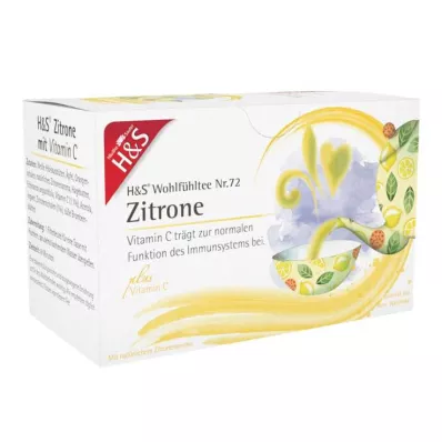 H&S Sitron med C-vitaminfilterpose, 20X2,5 g H&S Sitron med C-vitaminfilterpose, 20X2,5 g