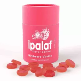 IPALAT Pastiller smak edition bringebær vanilje, 40 stk