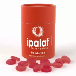 IPALAT Pastiller smaksutgave Rambutan, 40 stk